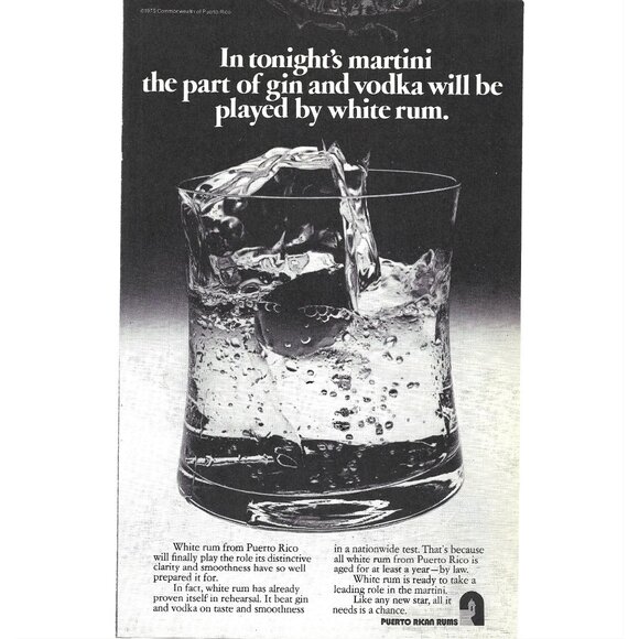 Puerto Rican Rums Advertisement Puerto Rico 1970s Vintage Print Ad 9 inch - Picture 4 of 4